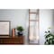 Barnwoodusa Rustic Farmhouse 6ft Reclaimed Wood Decorative Ladder (Weathered Gray) 672713210375 - alternate 2